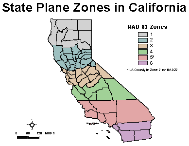 state plane zones